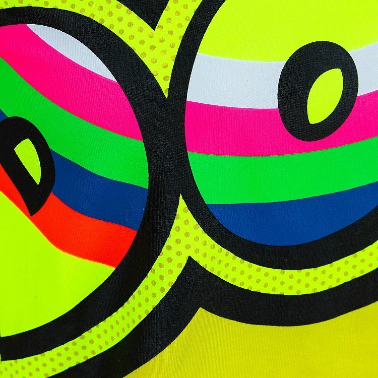 Official Valentino Rossi VR46 Yellow Woman's Tank Top - Vrwtt 307401