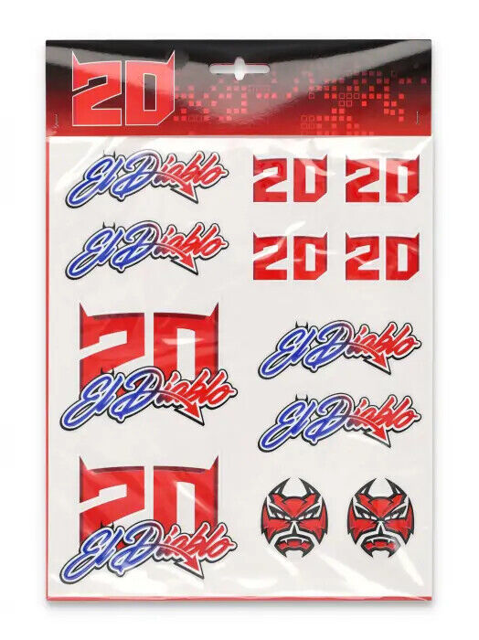 Fabio Quartararo Official El Diablo Sticker Set - 23 53806