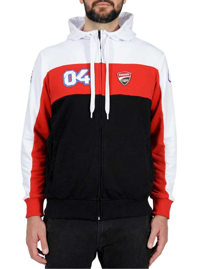 New Official Ducati Andrea Dovizioso Fleece Hoodie - 15 26002