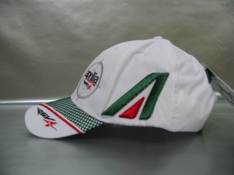 Official Aprilia Kids White Cap