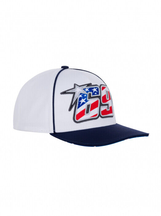 New Official Nicky Hayden 69 Mid Visor Baseball Cap - 20 44002