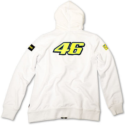 New Official Valentino Rossi VR46 Woman's Zip Up Hoodie - Vrwfl 522 06