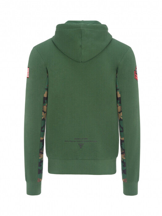 Official Nicky Hayden 69 Green Camo Full Zip Hoodie - 19 24001