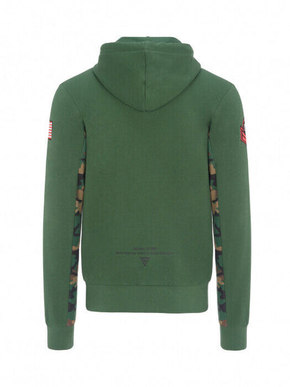 Official Nicky Hayden 69 Green Camo Full Zip Hoodie - 19 24001