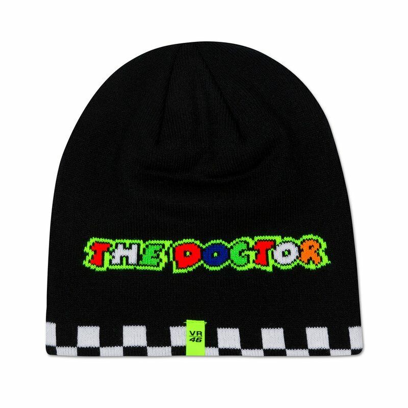 Official Valentino Rossi VR46 Double Sided Doctor Beanie - Vrmbe 391003