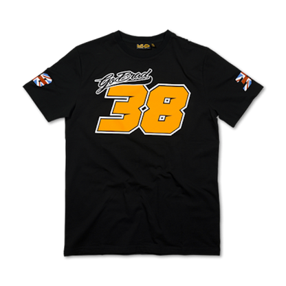 New Official Bradley Smith Go Brad 38 T Shirt - 134808