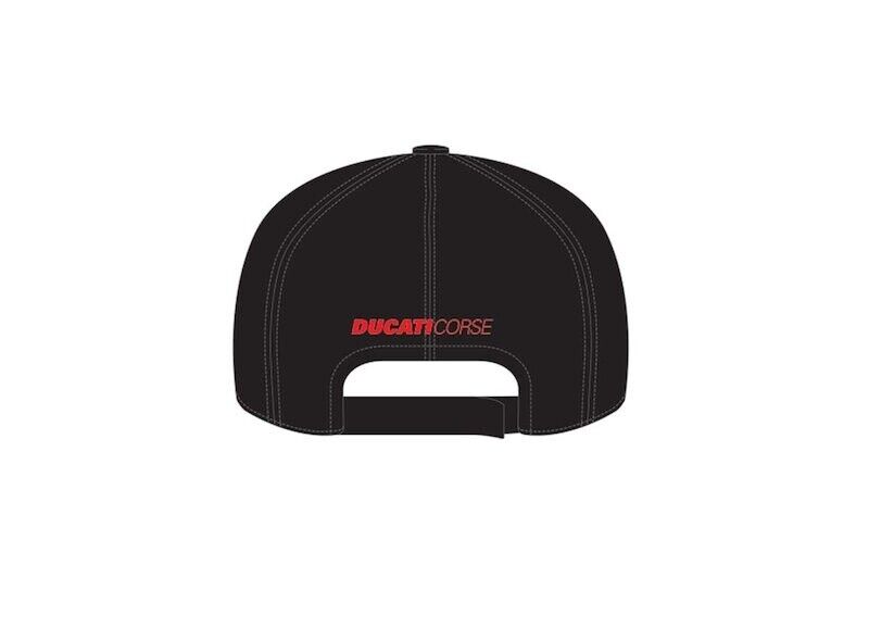 Official Ducati Corse Badge Patch Baseball Cap - 19 46003