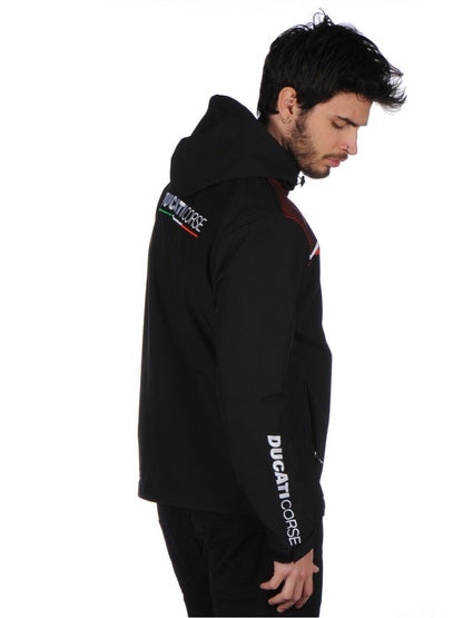 Official Ducati Corse Mesh Contrast Softshell Jacket - 17 66001
