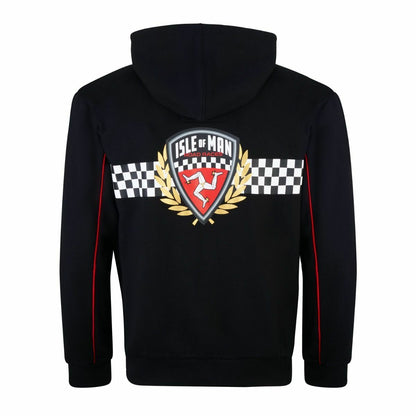 Isle Of Man Road Races Full Zip Hoodie - 20Iom-Ah