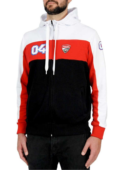 New Official Ducati Andrea Dovizioso Fleece Hoodie - 15 26002