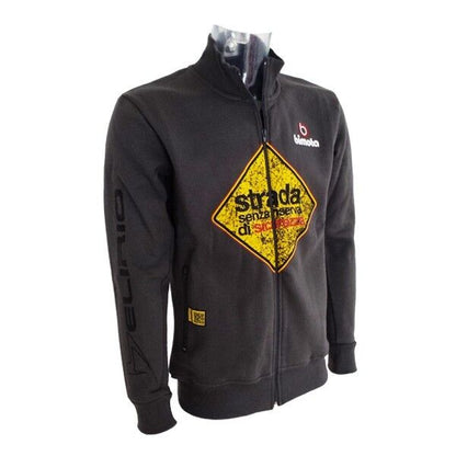 New Official Bimota Mans Grey Full Zip Fleece