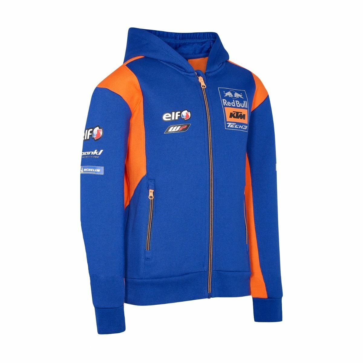 Official Tech 3 Red Bull KTM Racing Kid's Full Zip Hoodie - 19Rbt3-Kh