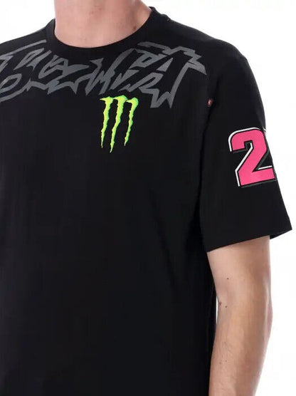 Official Enea Bastianini Dual Monster Energy T Shirt - 23 32901