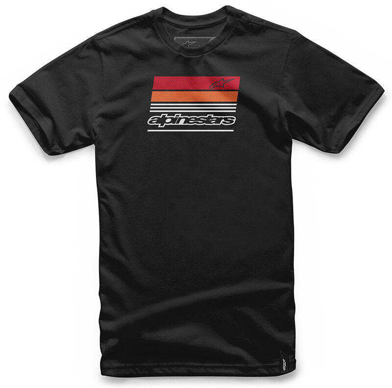 Alpinestars News T Shirt Black - 1037-72054