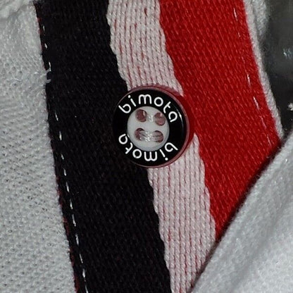 Official Bimota Mans White Polo Shirt - Blpoxxcobu1B1