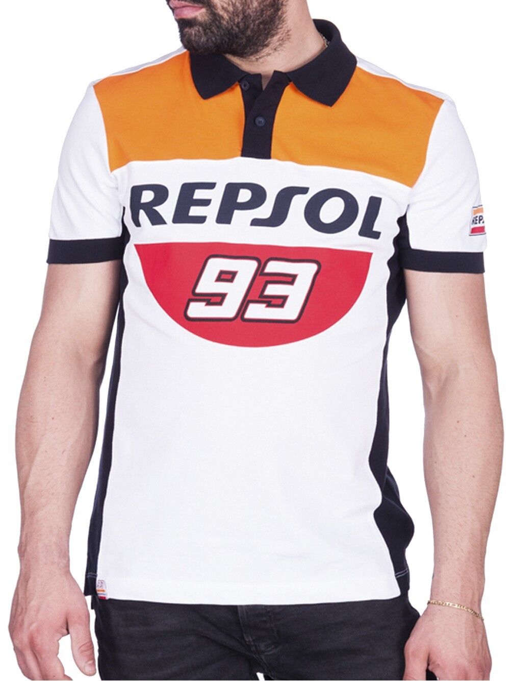 Official Marc Marquez 93 Repsol Honda Polo Shirt - 17 18502