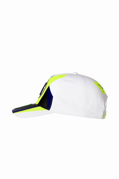 Official Valentino Rossi VR46 Whitevabu Dhabi Cap - Momca 442706