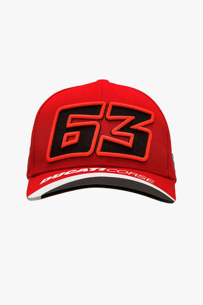 Official Ducati Francesco Bagnaia Baseball Cap - Dbmca 415907
