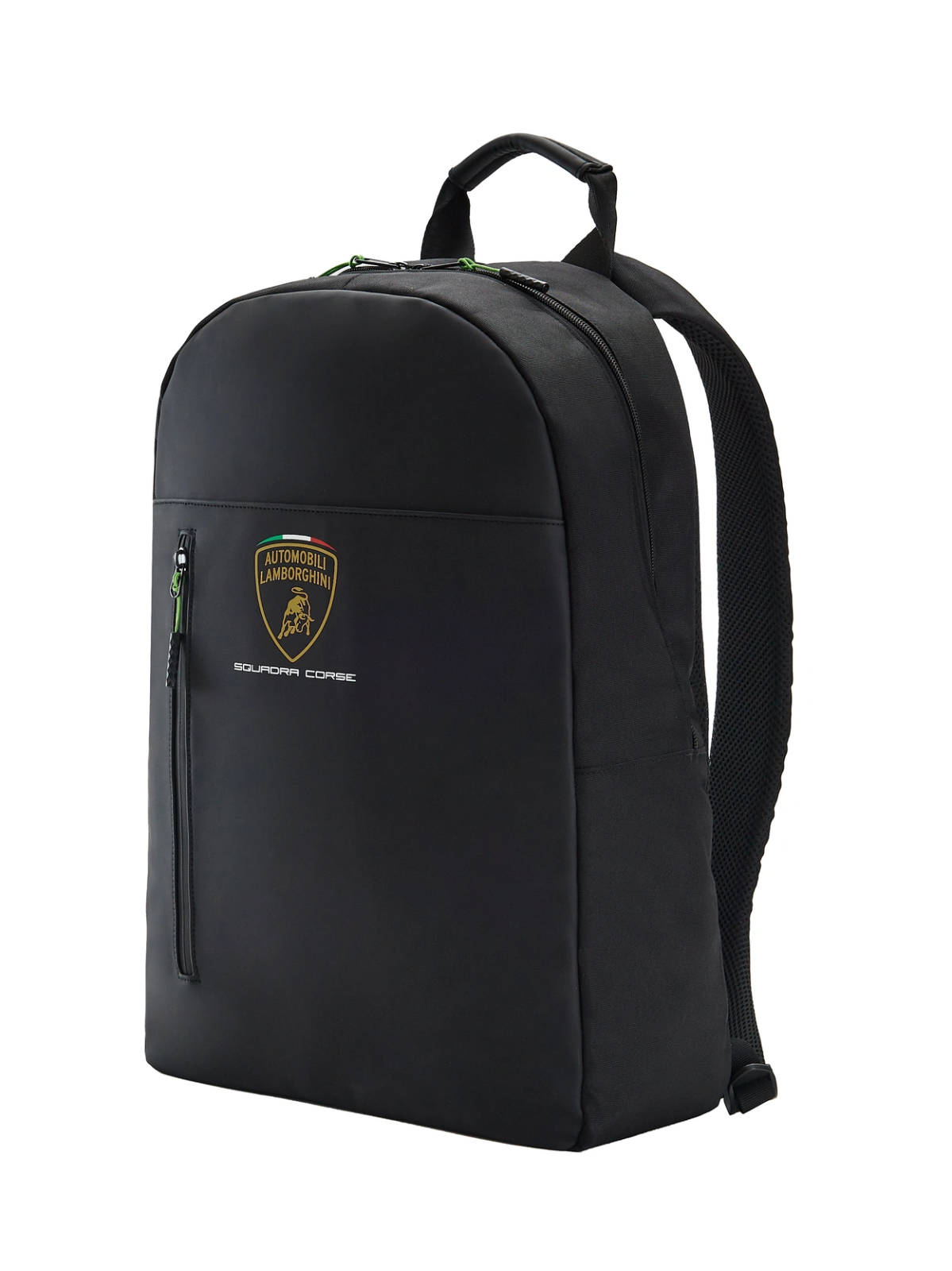 Official Lamborghini Squadra Corse Black Backpack - Lb17Rs