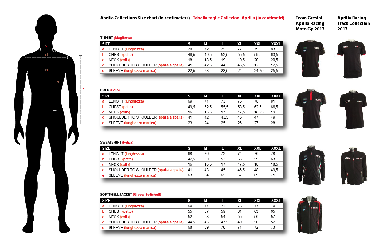 Official Aprilia Team Be A Racer Black Polo