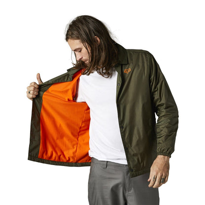 Fox Racing Hero Dirt Coaches Green Jacket - 28815 111