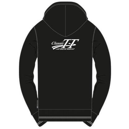 Isle Of Man Classic TT Races Official Black Hoodie - 18Ctt Ah1