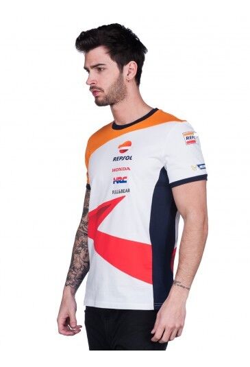 Official Repsol Honda Team White T Shirt - 17 38504