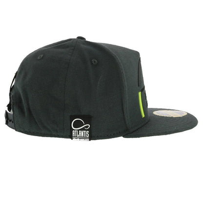 VR46 Official Valentino Rossi Riders Academy Grey Flat Peak Cap - Ramca 292011