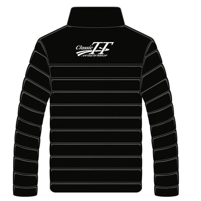 Isle Of Man Classic TT Black Ribbed Jacket - 18Ctt-Arj1