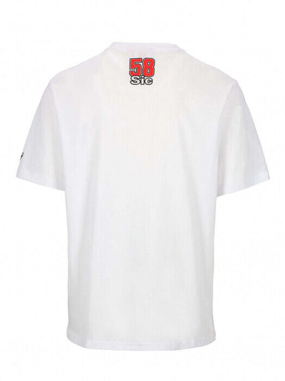 Official Marco Simoncelli Sic 58 T Shirt - 22 35004