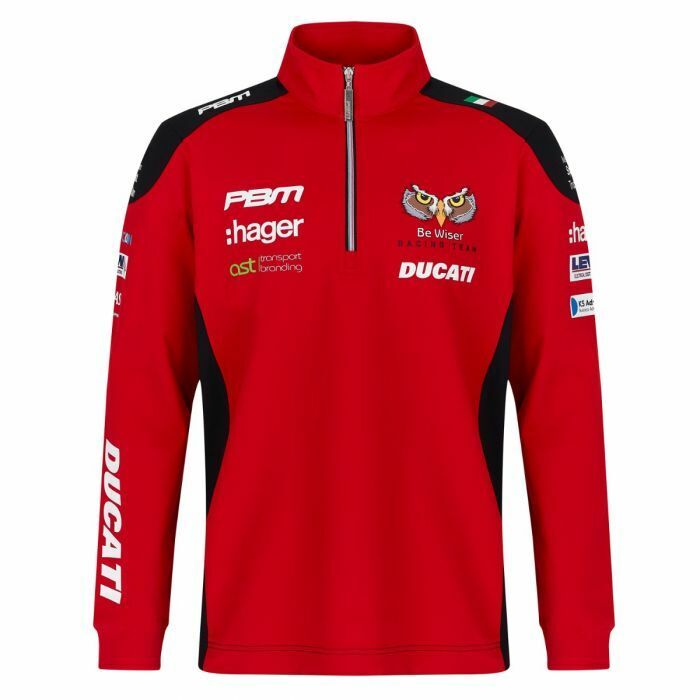 Official PBM Be Wiser Ducati Team Sports Top . 19PBM-Aqzt