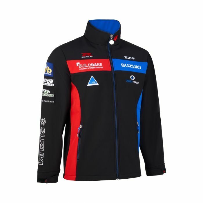 Official Buildbase Suzuki Team Softshell Jacket - 20Bbs-Aj