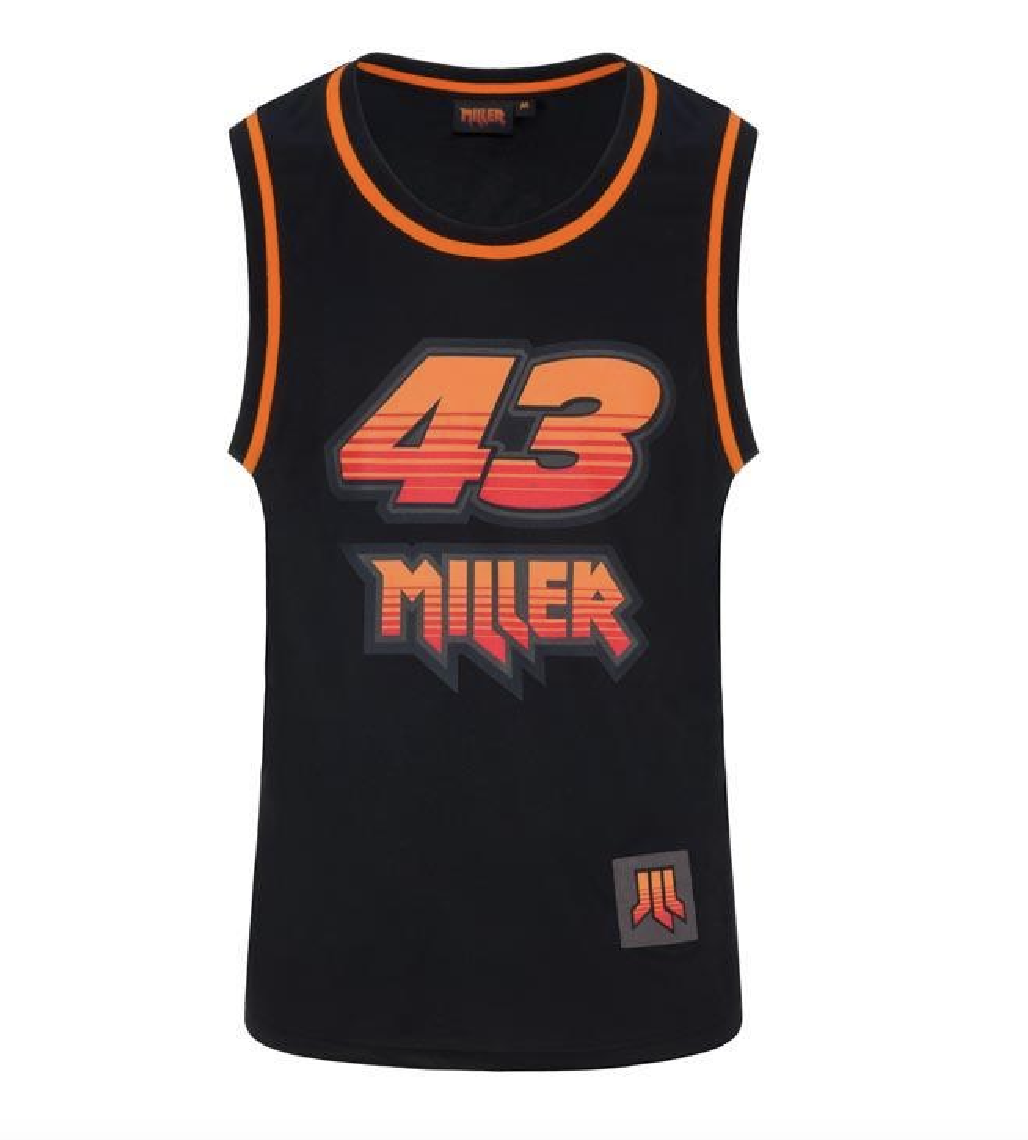 Jack Miller Official Black 43 Tank Top - 20 34304