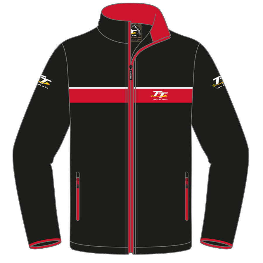 Isle Of Man TT Races Official Kids Soft Shell Jacket - 20Zkjss1