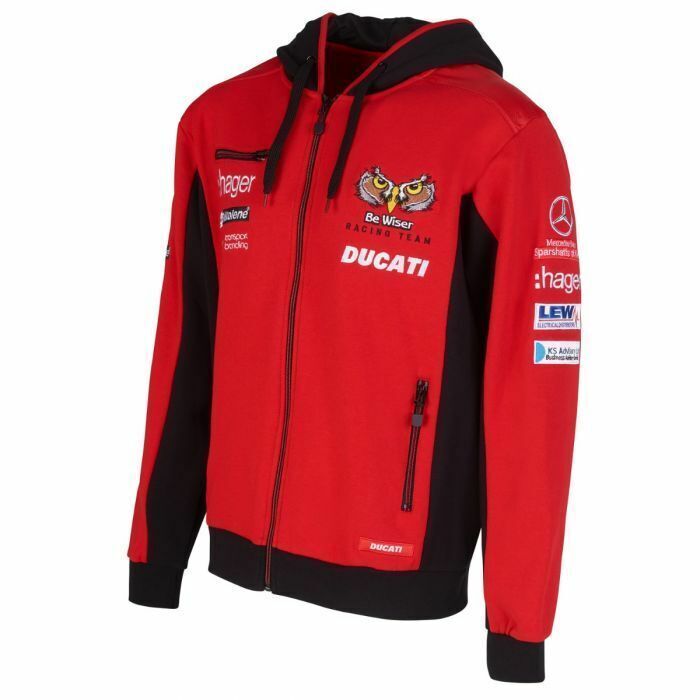 Official PBM Be Wiser Ducati Team Hoodie . 18PBM-Ah