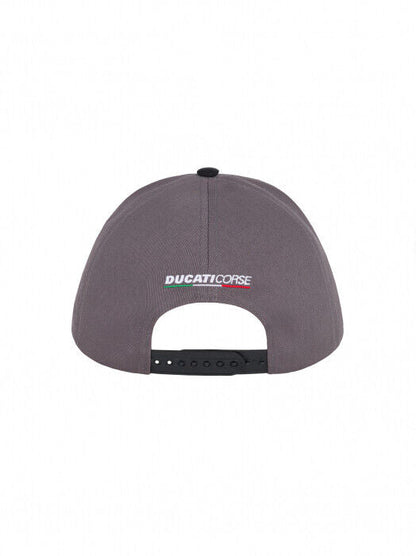 Official Ducati Corse Black/Grey Cap - 20 46002
