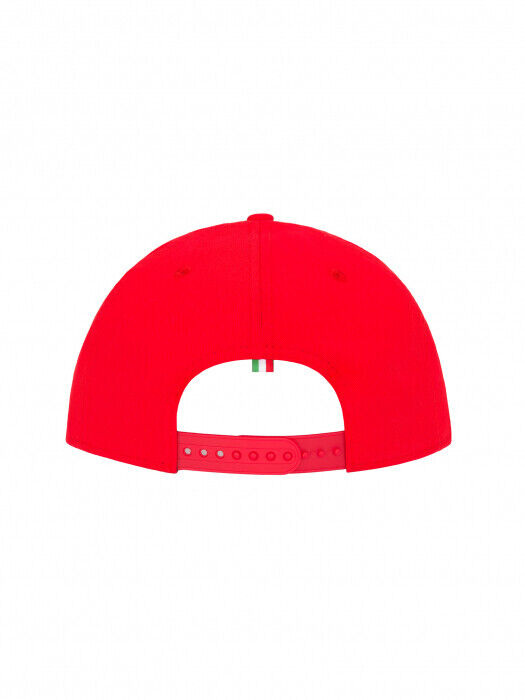 Official Ducati New Era Flat Visor Red Cap - 11603473