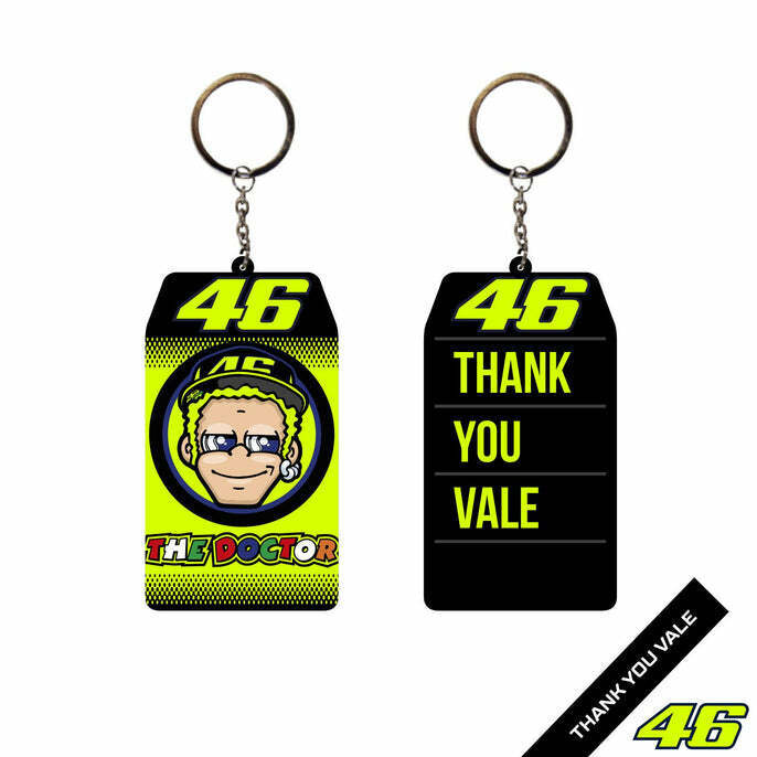 Official VR46 "Thank You Vale" Keyring - Vrukh 428403