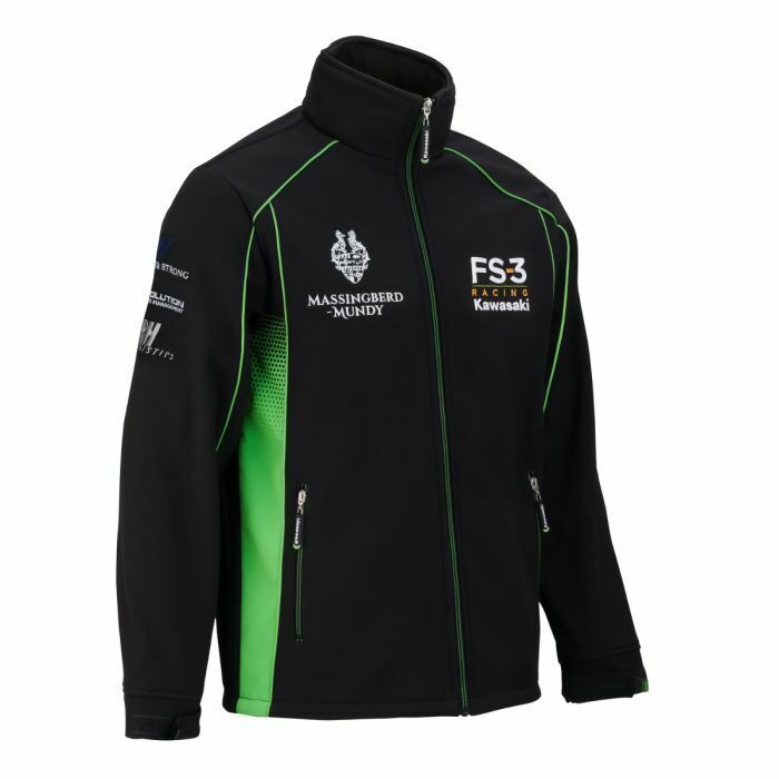 Official Massingberd-Mundy Kawasaki Team Soft-Shell Jacket - 20Kaw-Aj