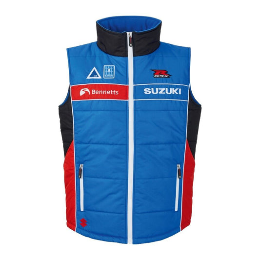 Official Bennett's Suzuki Team Bodywarmer - Bs-Bw