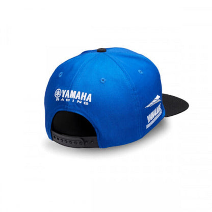 Official Yamaha Racing Flat Peak Baseball Cap -