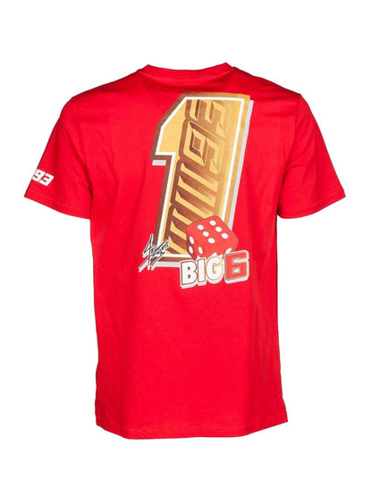 Marc Marquez MotoGP World Champion Big6 Red T'Shirt.