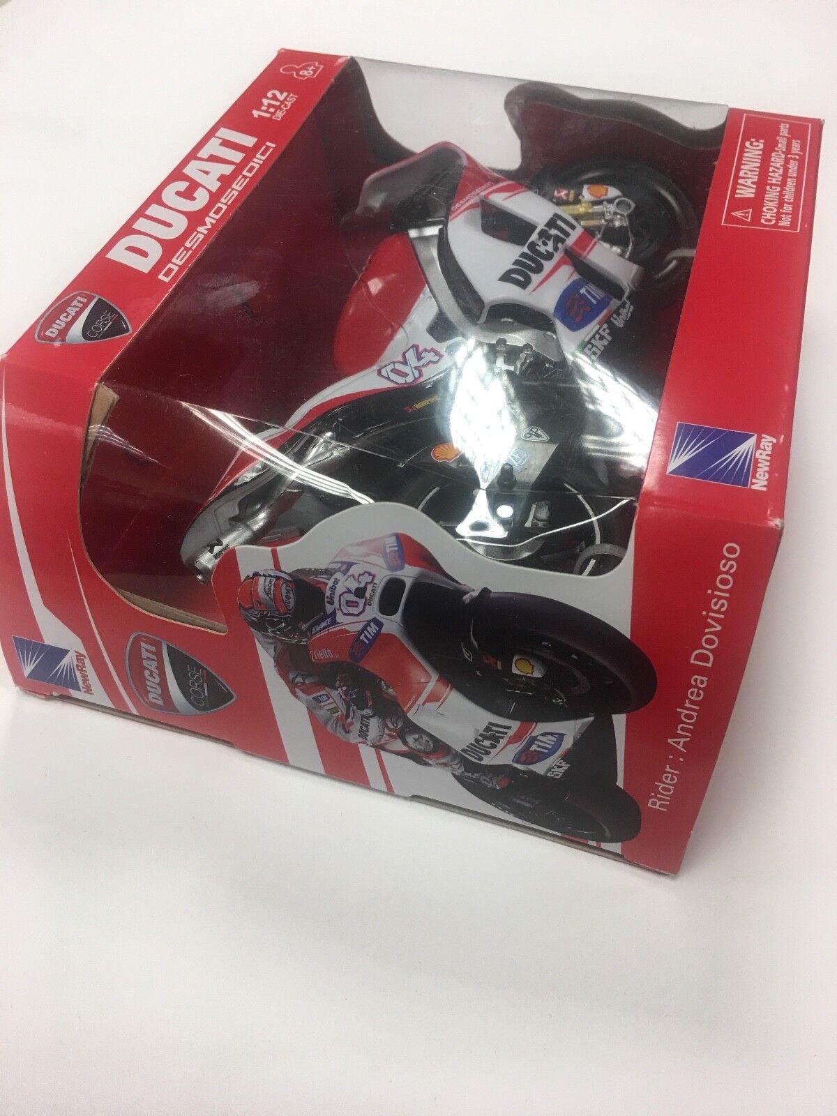 Official Andrea Dovizioso Ducati Model Bike 1/12 Scale - 17 72201