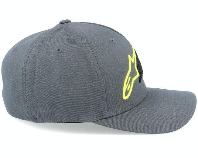 Alpinestar Title Flexifit Grey / Flo Baseball Cap - 1210 81060