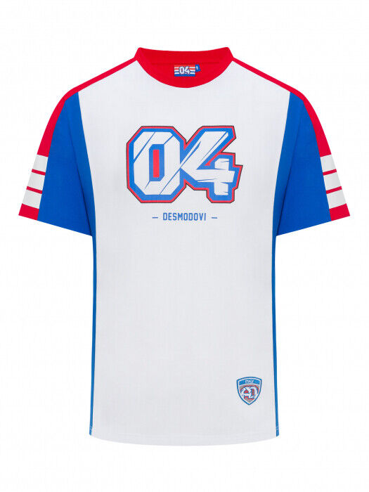 Andrea Dovizioso Official Ad 04 Desmodovi White T'Shirt - 19 32205