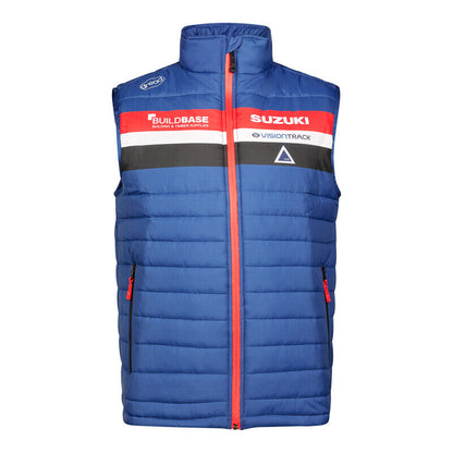 Official Buildbase Suzuki Team Bodywarmer (Gilet) - Z22Bsbbstg