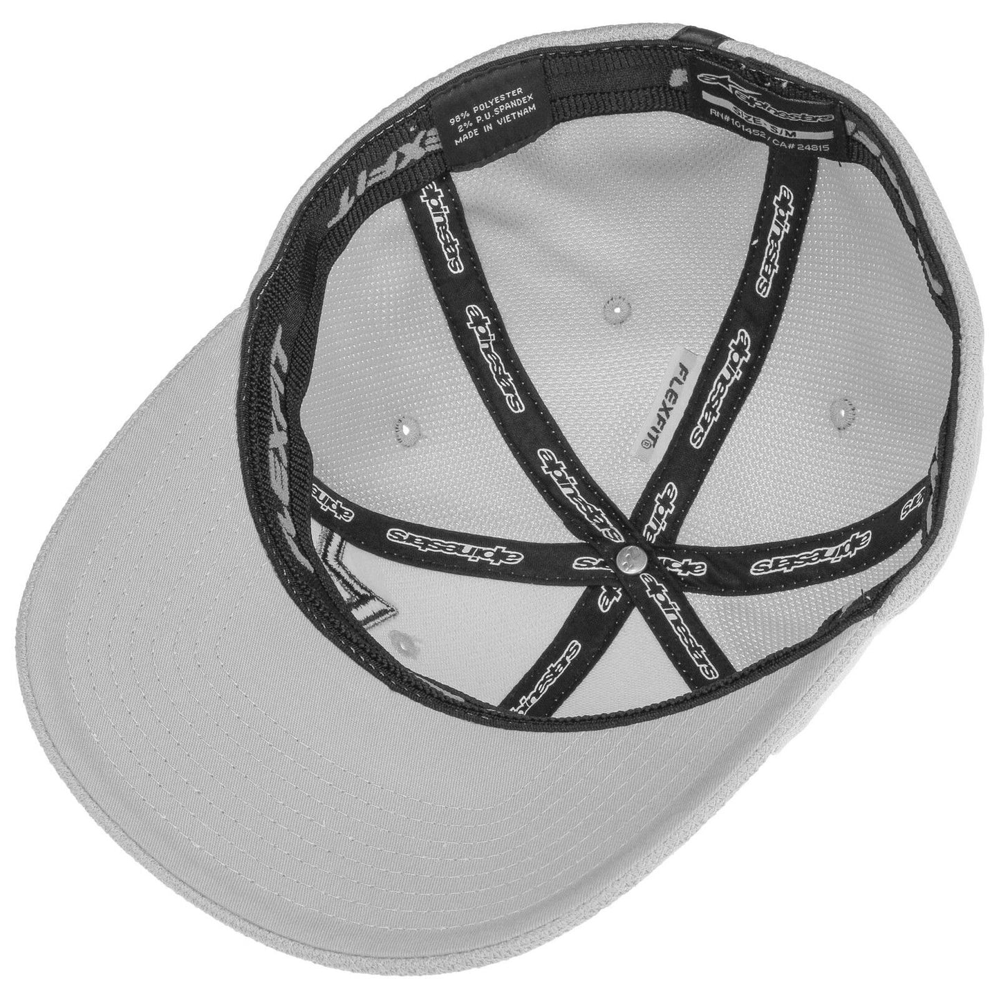 Alpinestar Corp Shift Mock Mesh Grey Baseball Cap - 1019 81104