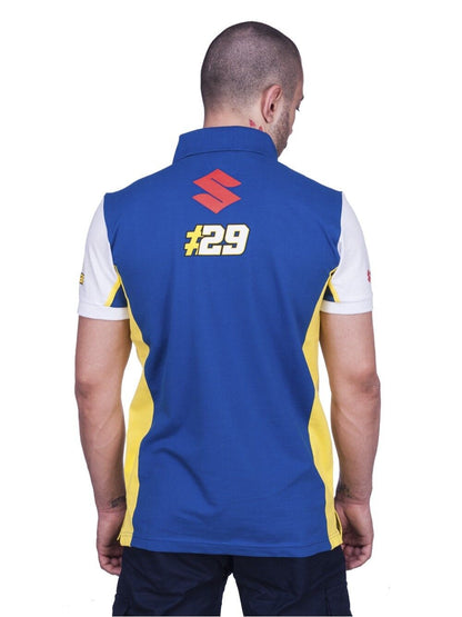New Official Andrea Ianonne 29 Dual Suzuki Polo Shirt - 17 39008