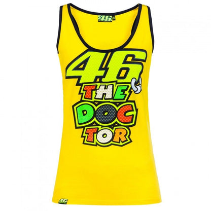 Official Valentino Rossi VR46 The Doctor Womans Tanktop - Vrwtt 205601