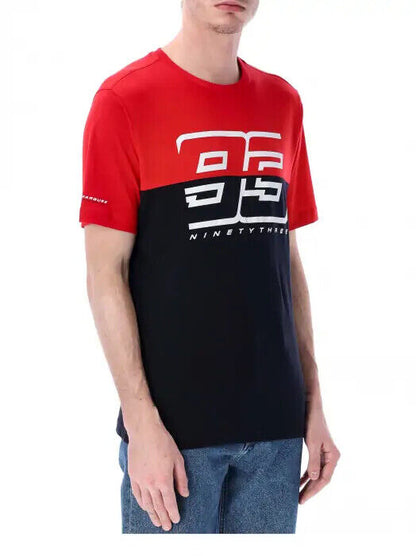 Marc Marquez Official Red / Blue 93 T-Shirt - 23 33002